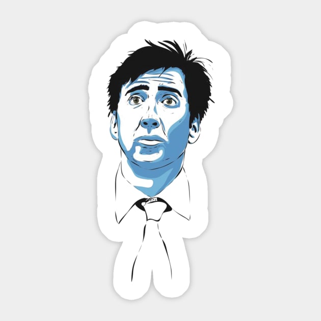 Nicolas Cage Sticker by Anthony Statham